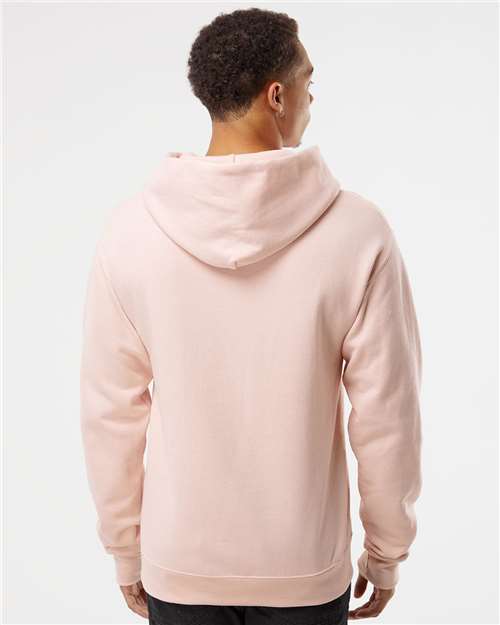 NuBlend® Hooded Sweatshirt - OnModelBack - B22035983 - Blush Pink