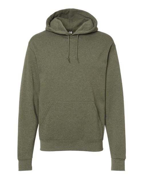NuBlend® Hooded Sweatshirt - Front - B22035973 - Military Green Heather
