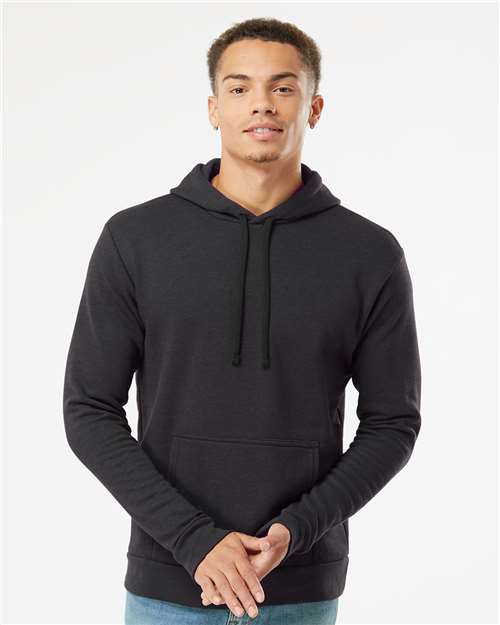 Malibu Hoodie - OnModelFront - B03018512 - Heather Black