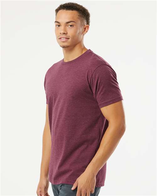 CVC T-Shirt - OnModelSide - B20618532 - Heather Maroon