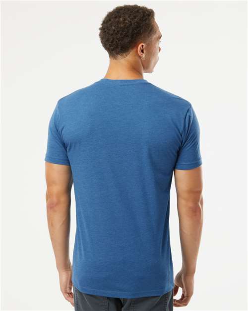 CVC T-Shirt - OnModelBack - B20618982 - Heather Cool Blue