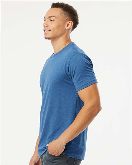 CVC T-Shirt - OnModelSide - B20618982 - Heather Cool Blue