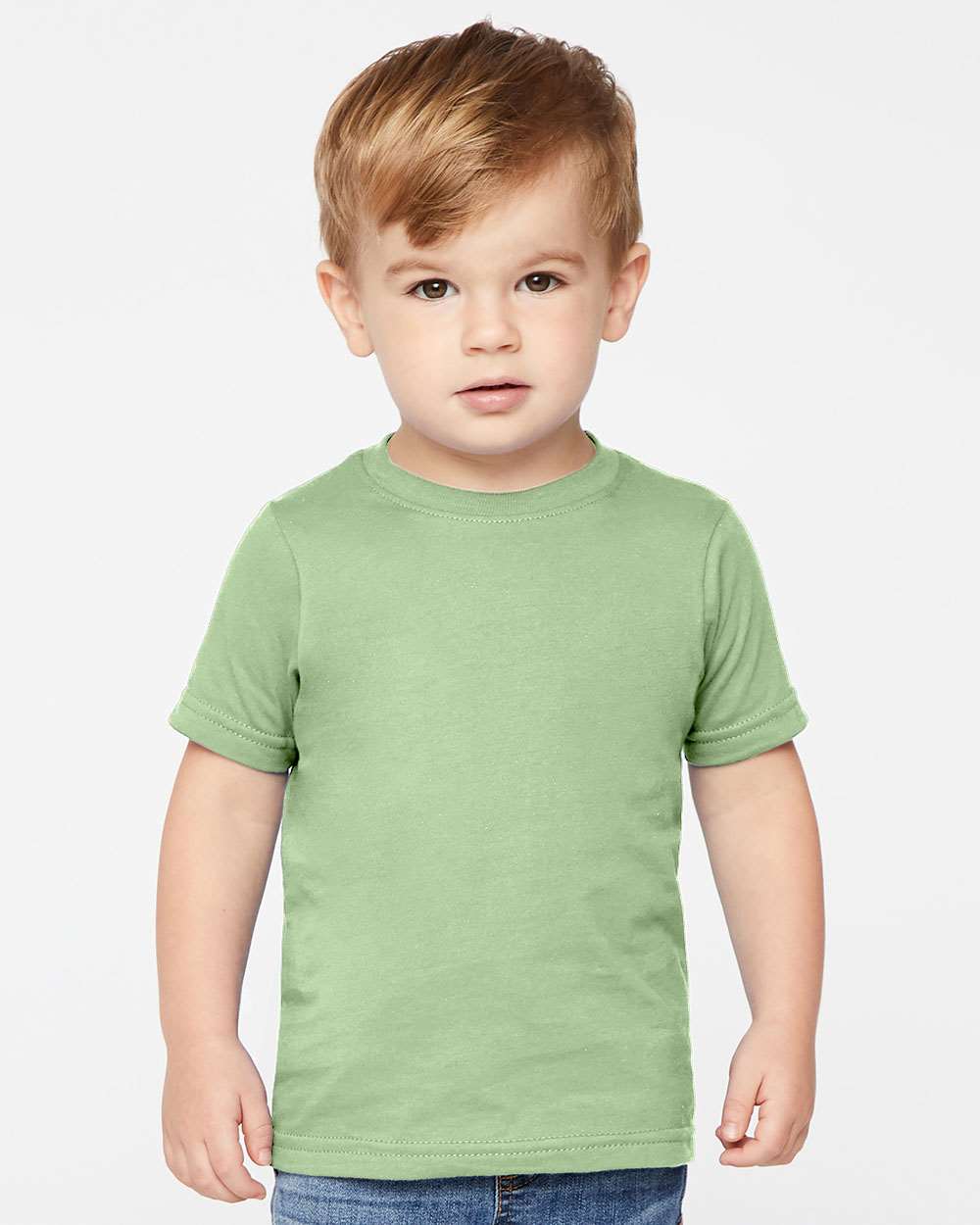 Toddler Fine Jersey Tee - OnModelFront - B31838913 - Sage