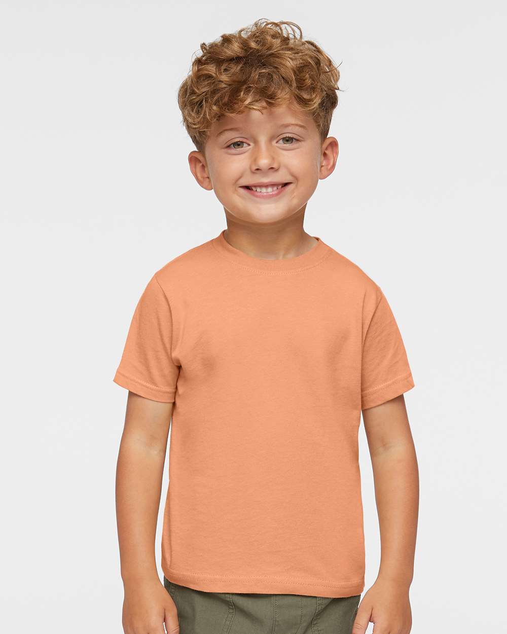 Toddler Fine Jersey Tee - OnModelFront - B31838083 - Sunset
