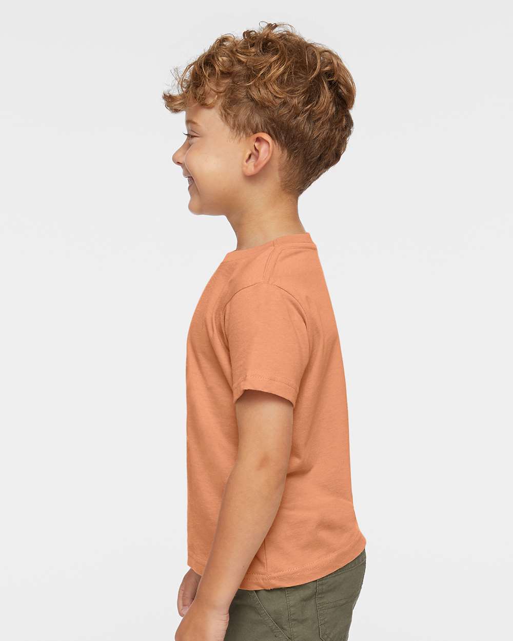 Toddler Fine Jersey Tee - OnModelSide - B31838083 - Sunset