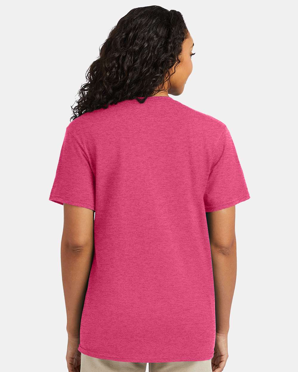 Perfect-T T-Shirt - OnModelBack - B00600793 - Wow Pink Heather