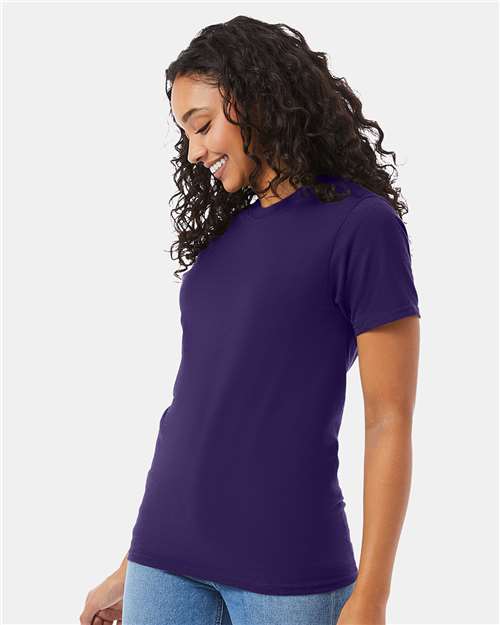 Unisex Beefy-T® T-Shirt - OnModelSide - B01500704 - Grape Smash