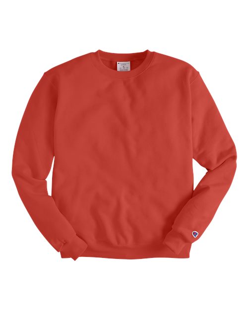 Powerblend® Crewneck Sweatshirt - Front - B21284173 - Red River Clay