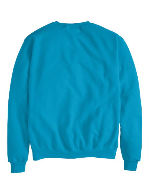 Powerblend® Crewneck Sweatshirt - Back - B21284793 - Tempo Teal