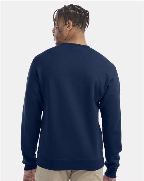 Powerblend® Crewneck Sweatshirt - OnModelBack - B21284673 - Late Night Blue