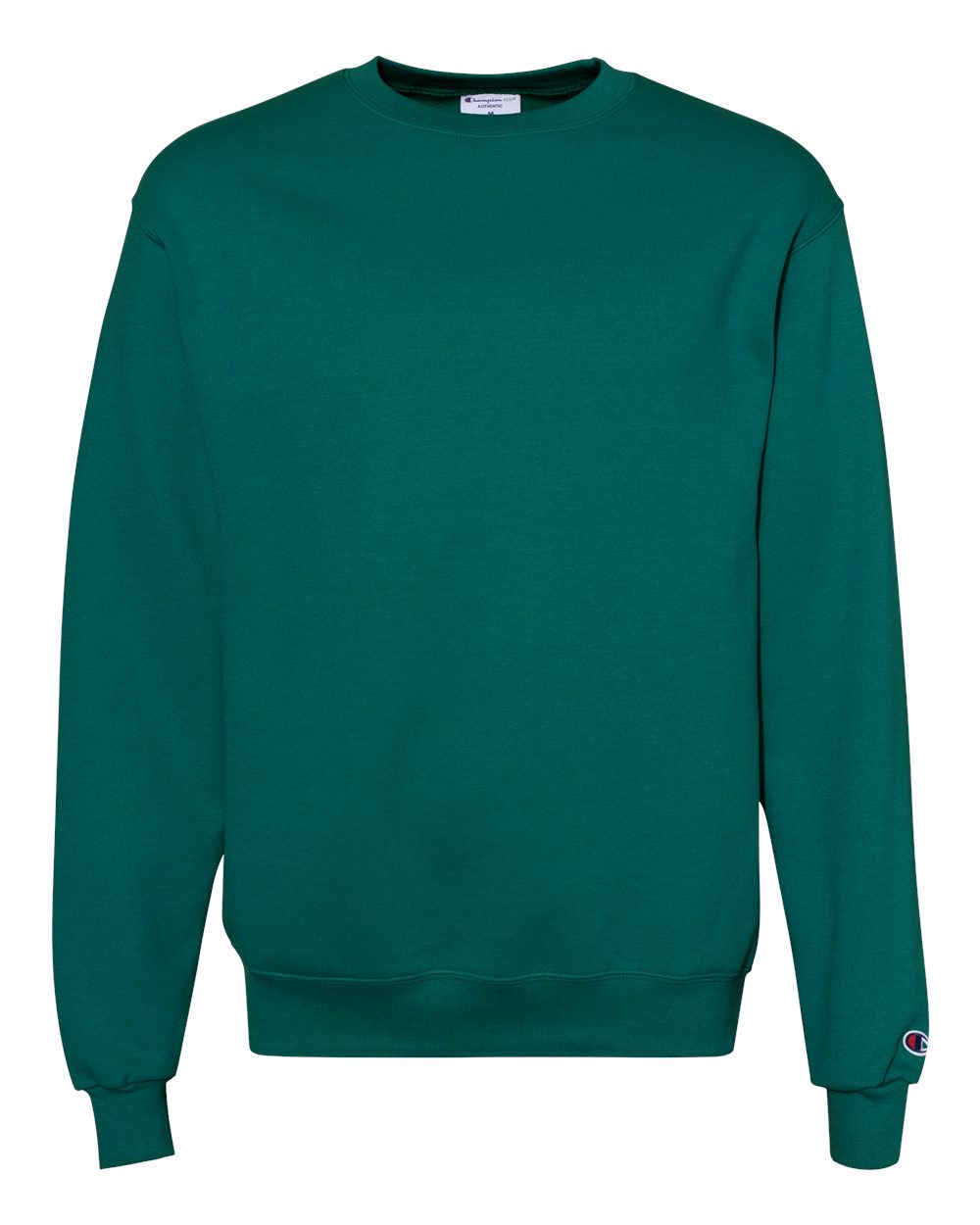 Powerblend® Crewneck Sweatshirt - Front - B21284233 - Emerald Green