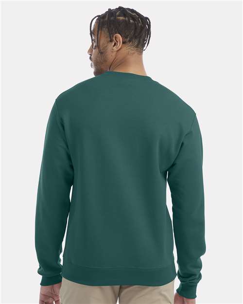 Powerblend® Crewneck Sweatshirt - OnModelBack - B21284233 - Emerald Green