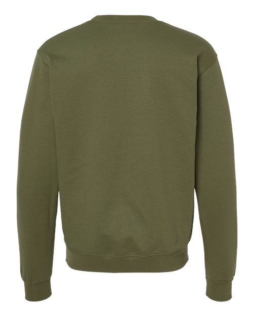 Powerblend® Crewneck Sweatshirt - Back - B21284683 - Fresh Olive
