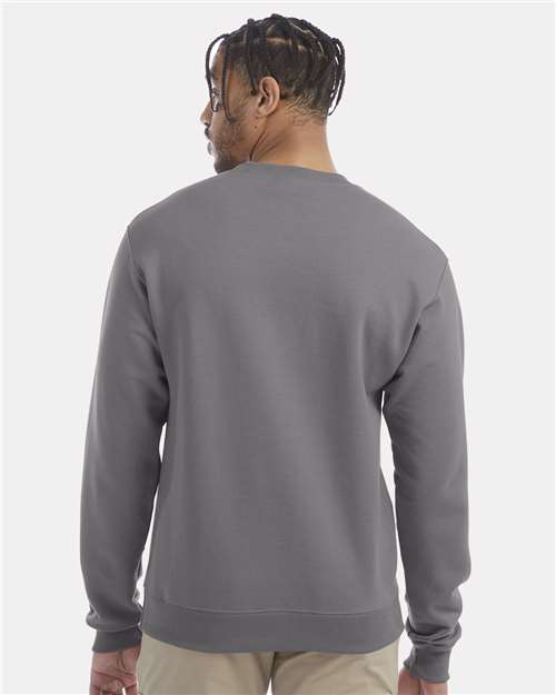 Powerblend® Crewneck Sweatshirt - OnModelBack - B21284133 - Stone Grey