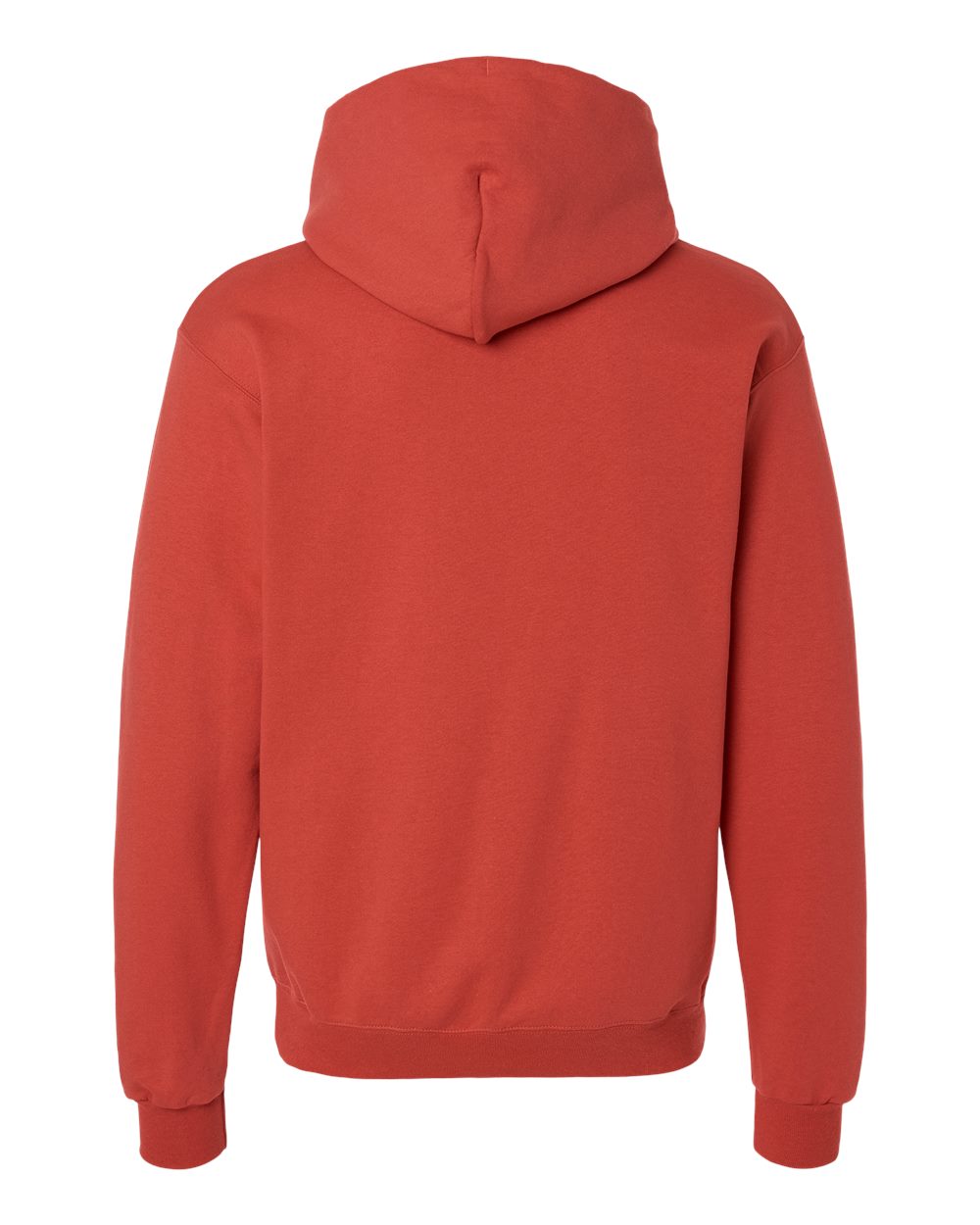 Powerblend® Hooded Sweatshirt - Back - B22884173 - Red River Clay