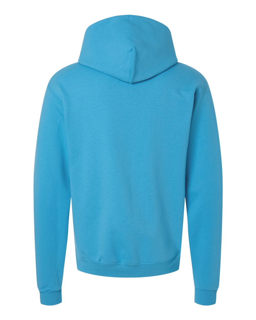 Powerblend® Hooded Sweatshirt - Back - B22884263 - Blue Lagoon