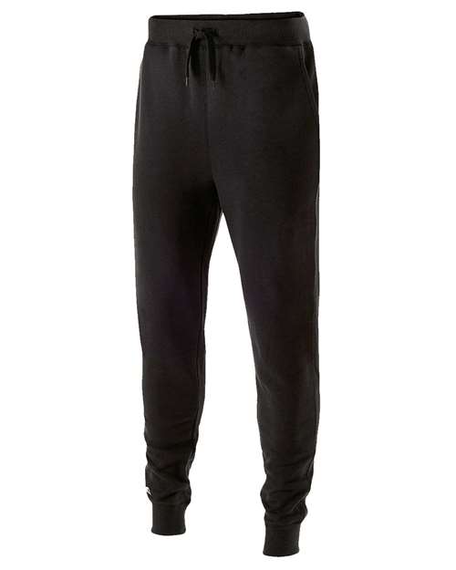 Fleece Joggers - Front - B10264503 - Black
