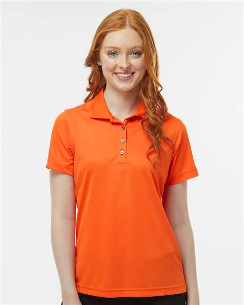 Women's Saratoga Performance Mini Mesh Polo - OnModelFront - B11271662 - Orange