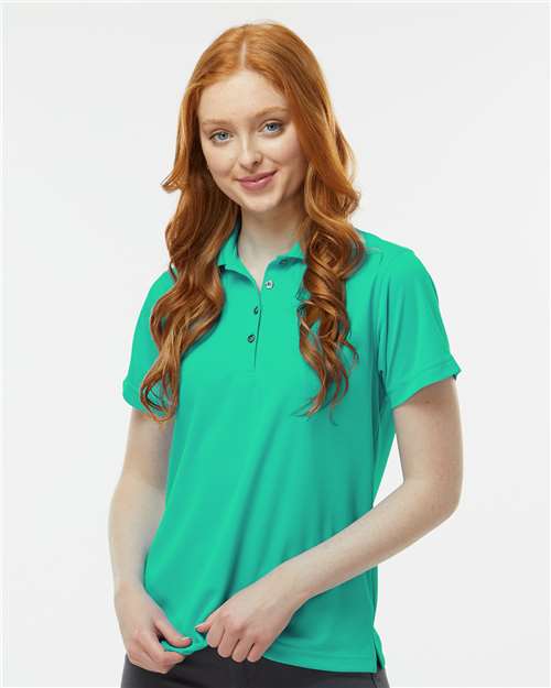 Women's Saratoga Performance Mini Mesh Polo - OnModelFront - B11271592 - Seagreen