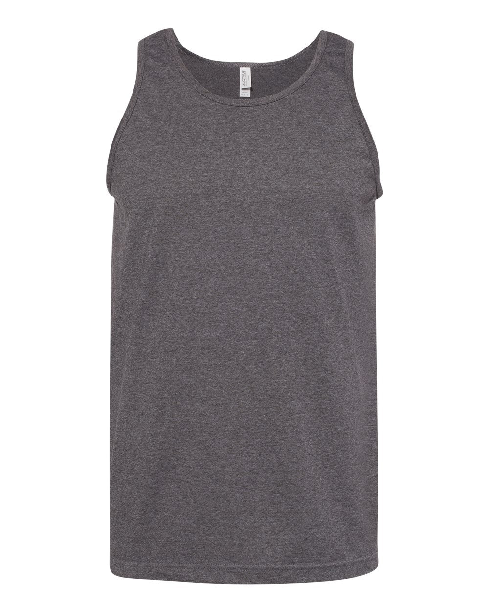 Unisex Classic Tank Top - Front - B02137103 - Charcoal Heather