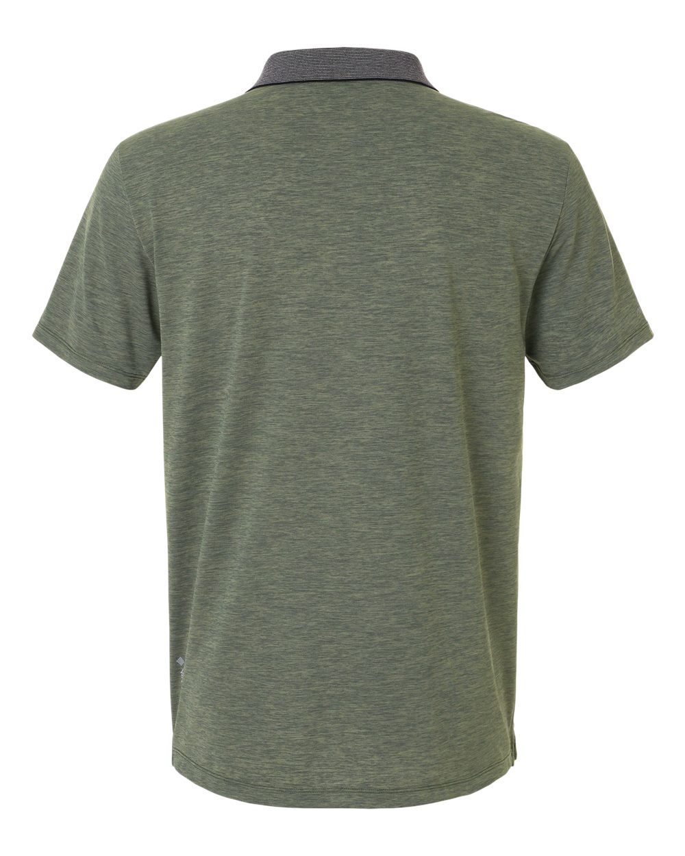 Men's Transit Tech Polo - Back - B00633543 - Dark Olive Heathered