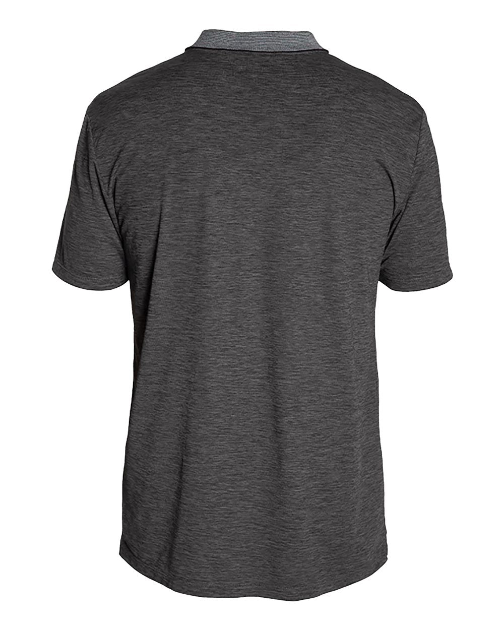 Men's Transit Tech Polo - Back - B00633583 - Charcoal Heathered