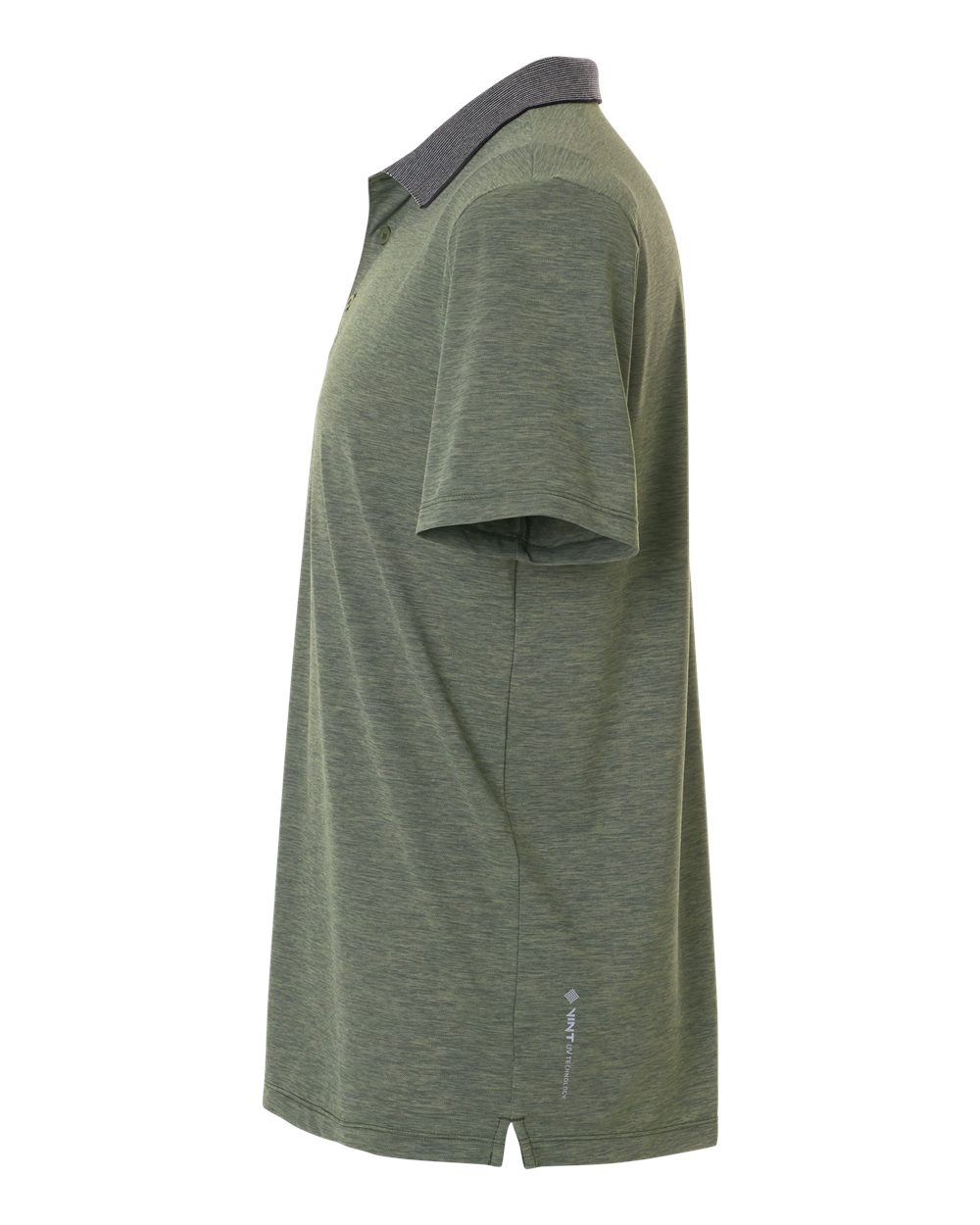 Men's Transit Tech Polo - DirectSide - B00633543 - Dark Olive Heathered