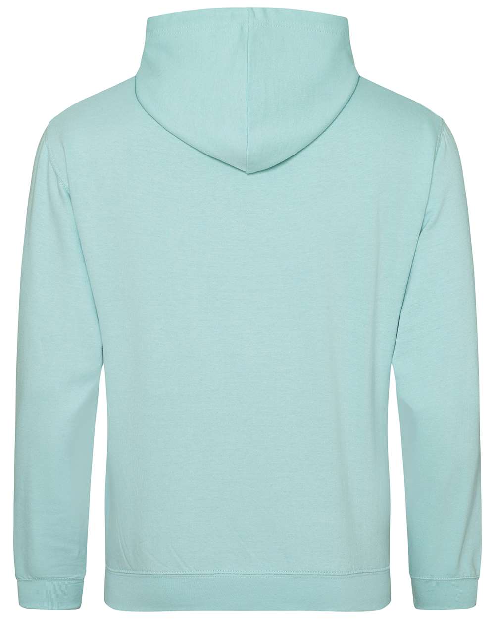 Unisex College Hooded Sweatshirt - Back - B10001273 - Peppermint