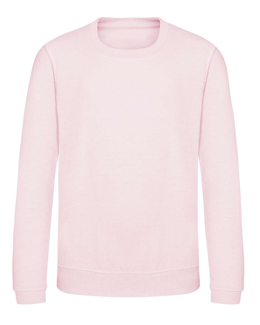 Youth Sweatshirt - Front - B34501302 - Baby Pink