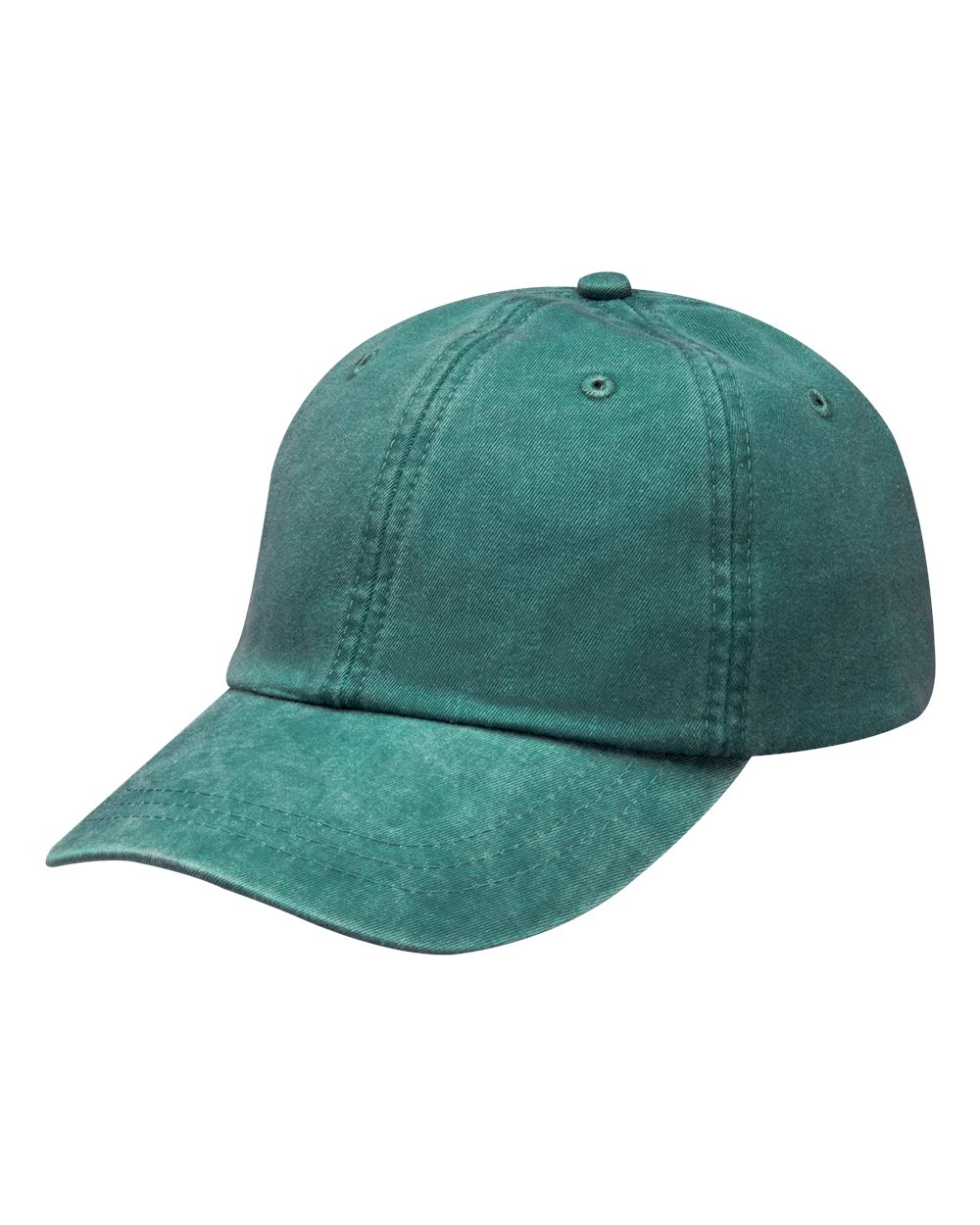 Optimum Pigment-Dyed Cap - Front - B10478040 - Aqua