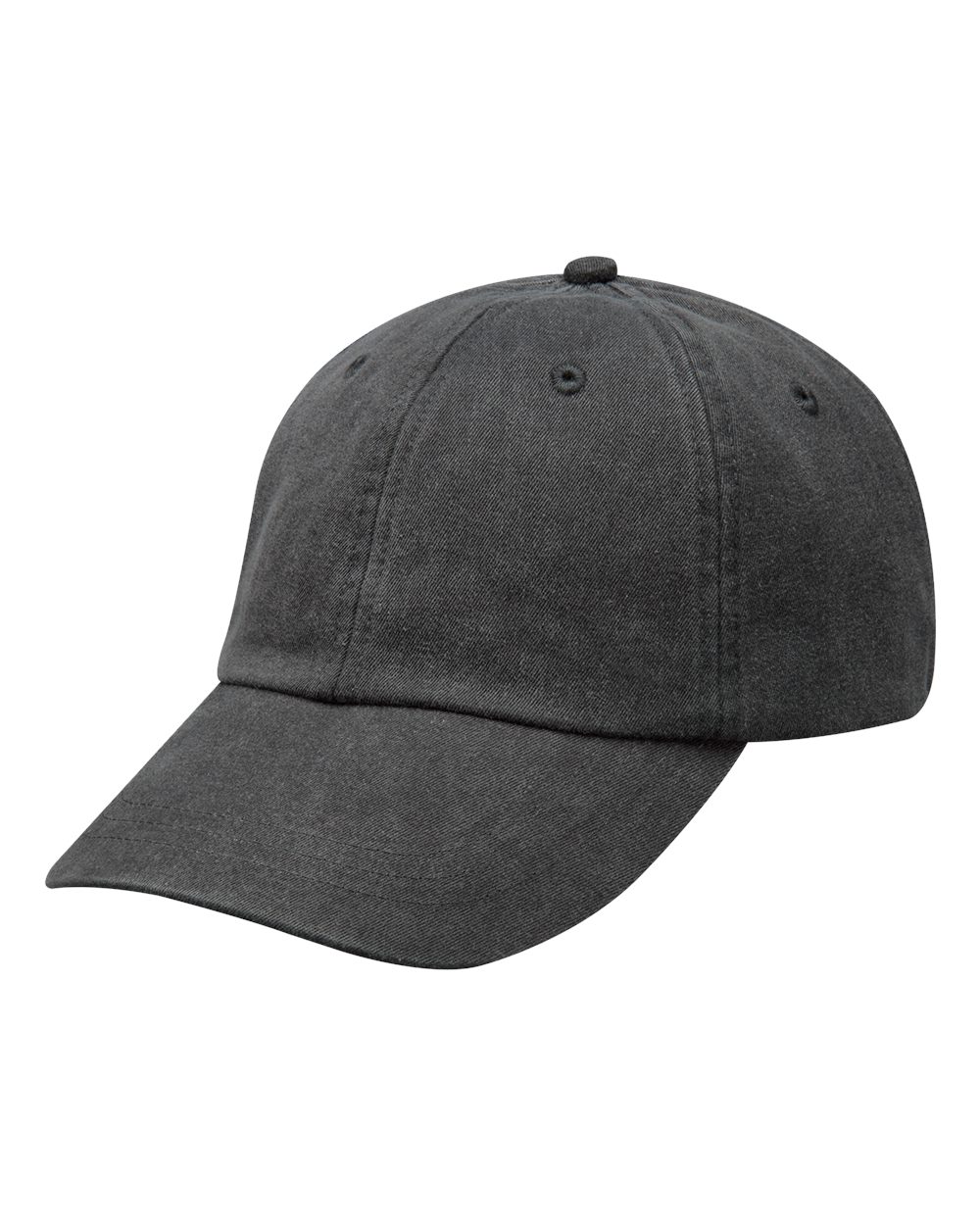 Optimum Pigment-Dyed Cap - Front - B10478080 - Charcoal