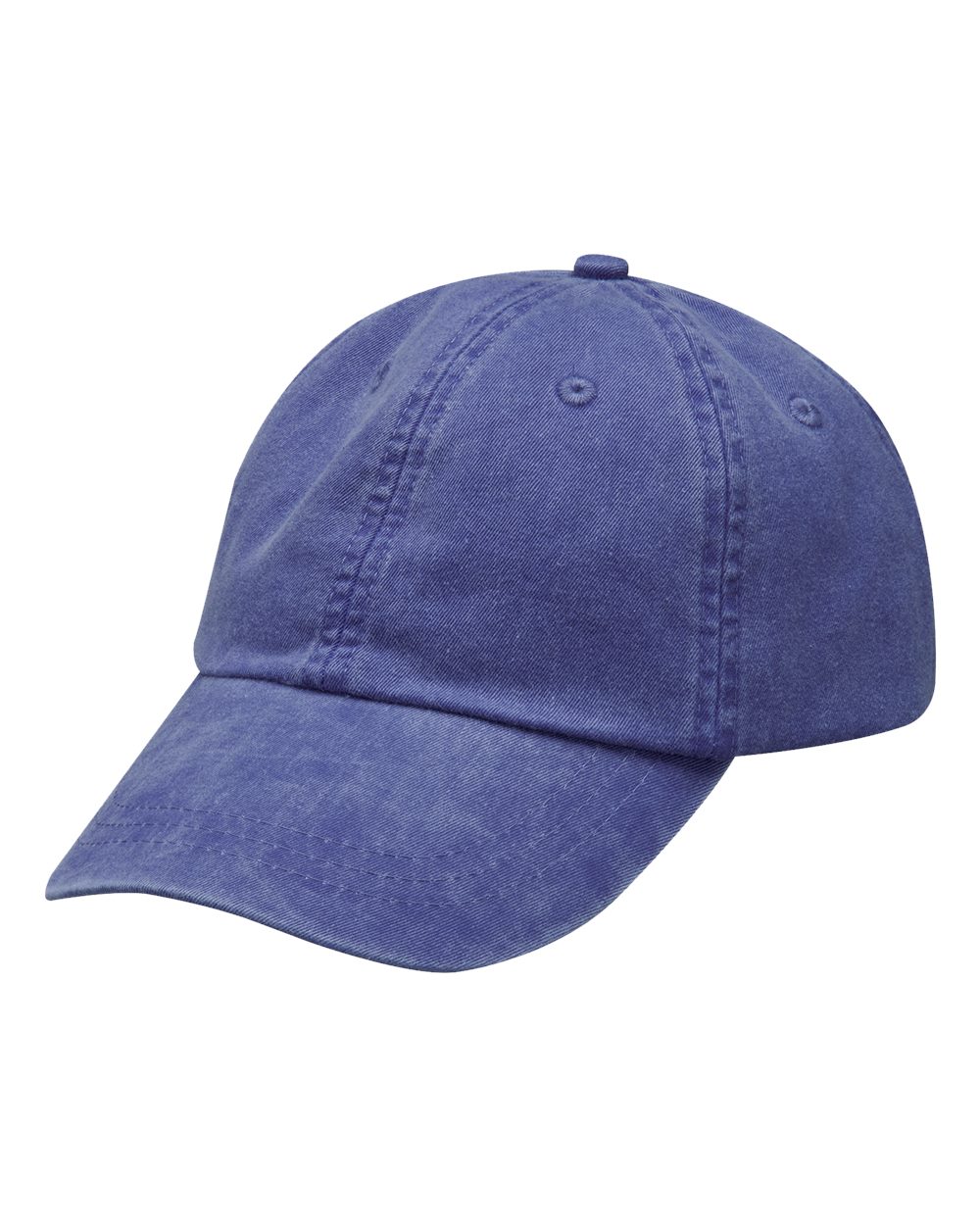 Optimum Pigment-Dyed Cap - Front - B10478150 - Purple