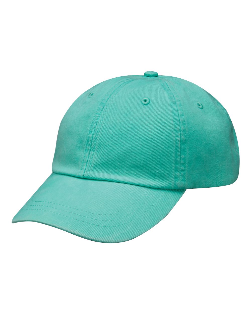 Optimum Pigment-Dyed Cap - Front - B10478170 - Seafoam