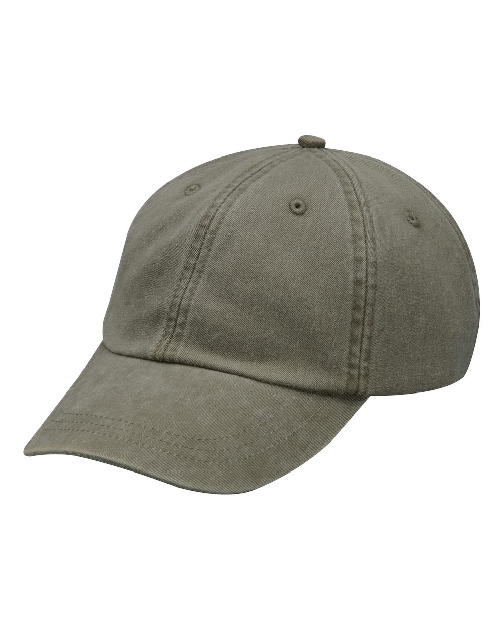Optimum Pigment-Dyed Cap - Front - B10478390 - Cactus