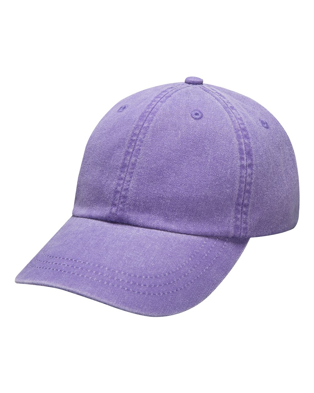 Optimum Pigment-Dyed Cap - Front - B10478670 - Grape