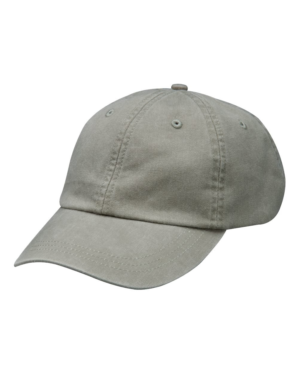 Optimum Pigment-Dyed Cap - Front - B10478730 - Stone
