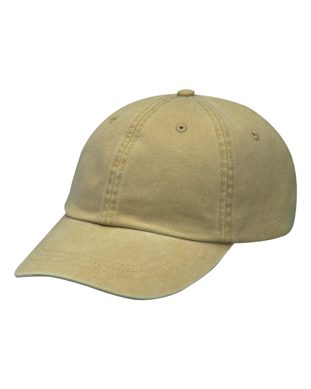Optimum Pigment-Dyed Cap - Front - B10478890 - Chamois