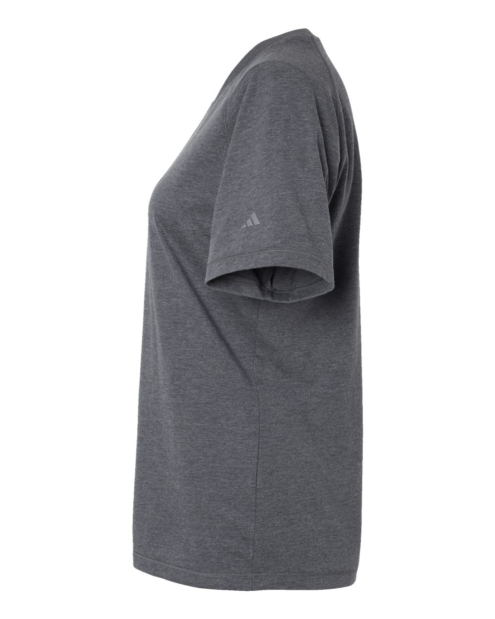 Women's Blended T-Shirt - DirectSide - B07353583 - Dark Grey Heather