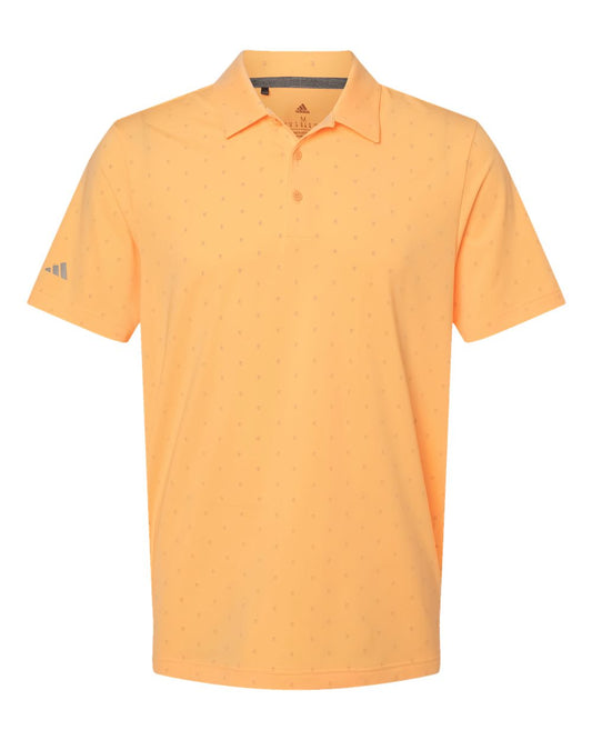 Men's Pine Tree Polo - Front - B07853663 - Acid Orange/ Grey Two