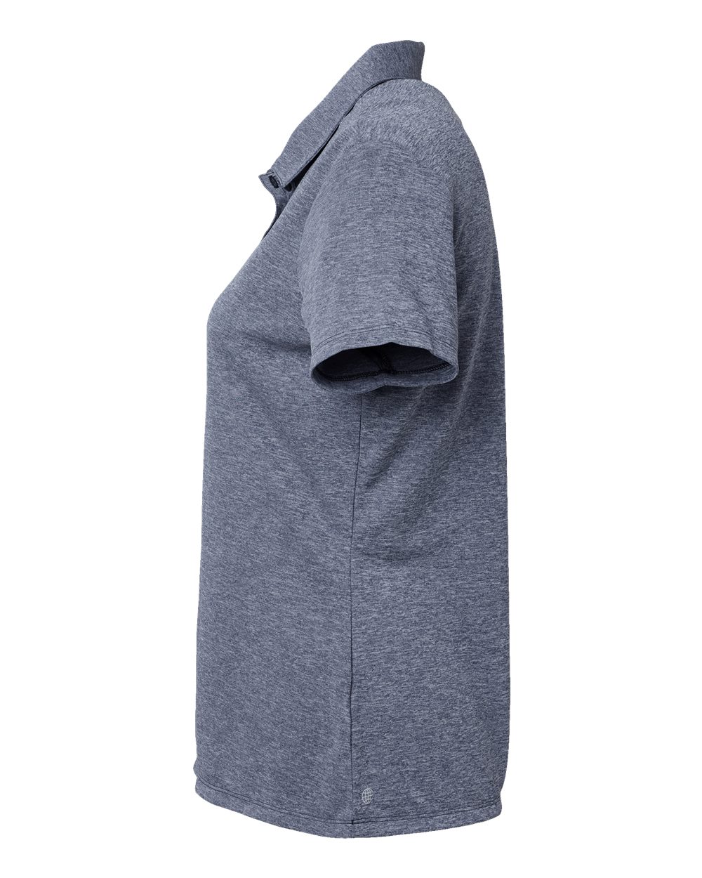 Women's Heathered Polo - DirectSide - B08453652 - Collegiate Navy Melange