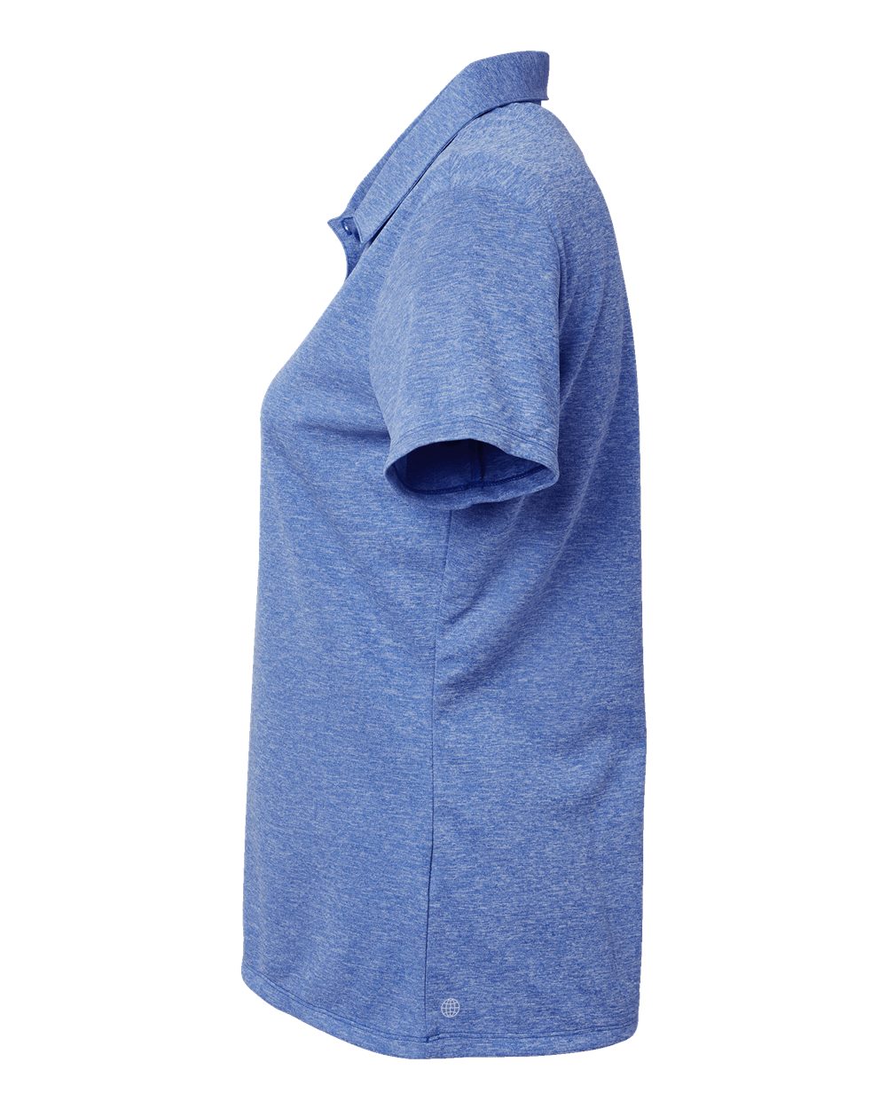 Women's Heathered Polo - DirectSide - B08453752 - Collegiate Royal Melange