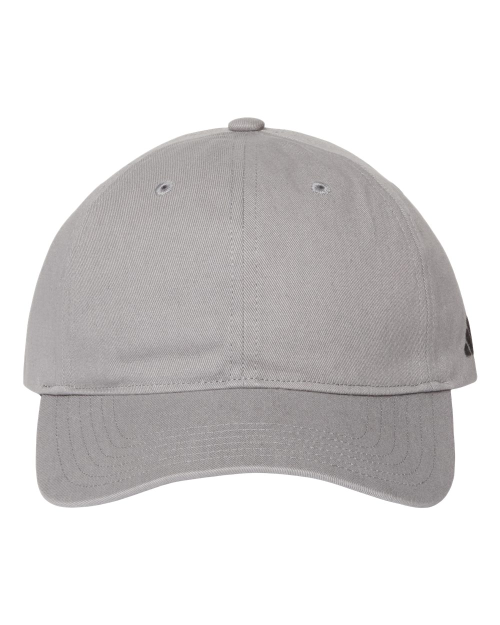 Sustainable Organic Relaxed Cap - Front - B09495590 - Grey Three