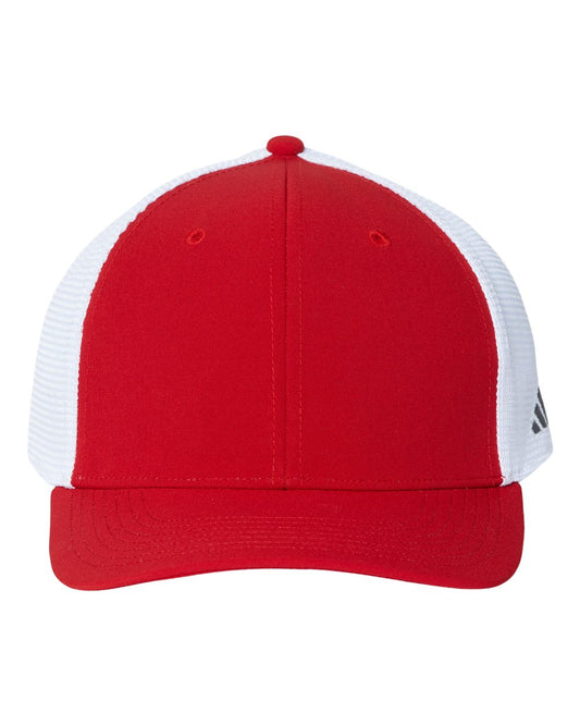 Sustainable Trucker Cap - Front - B10595700 - Power Red