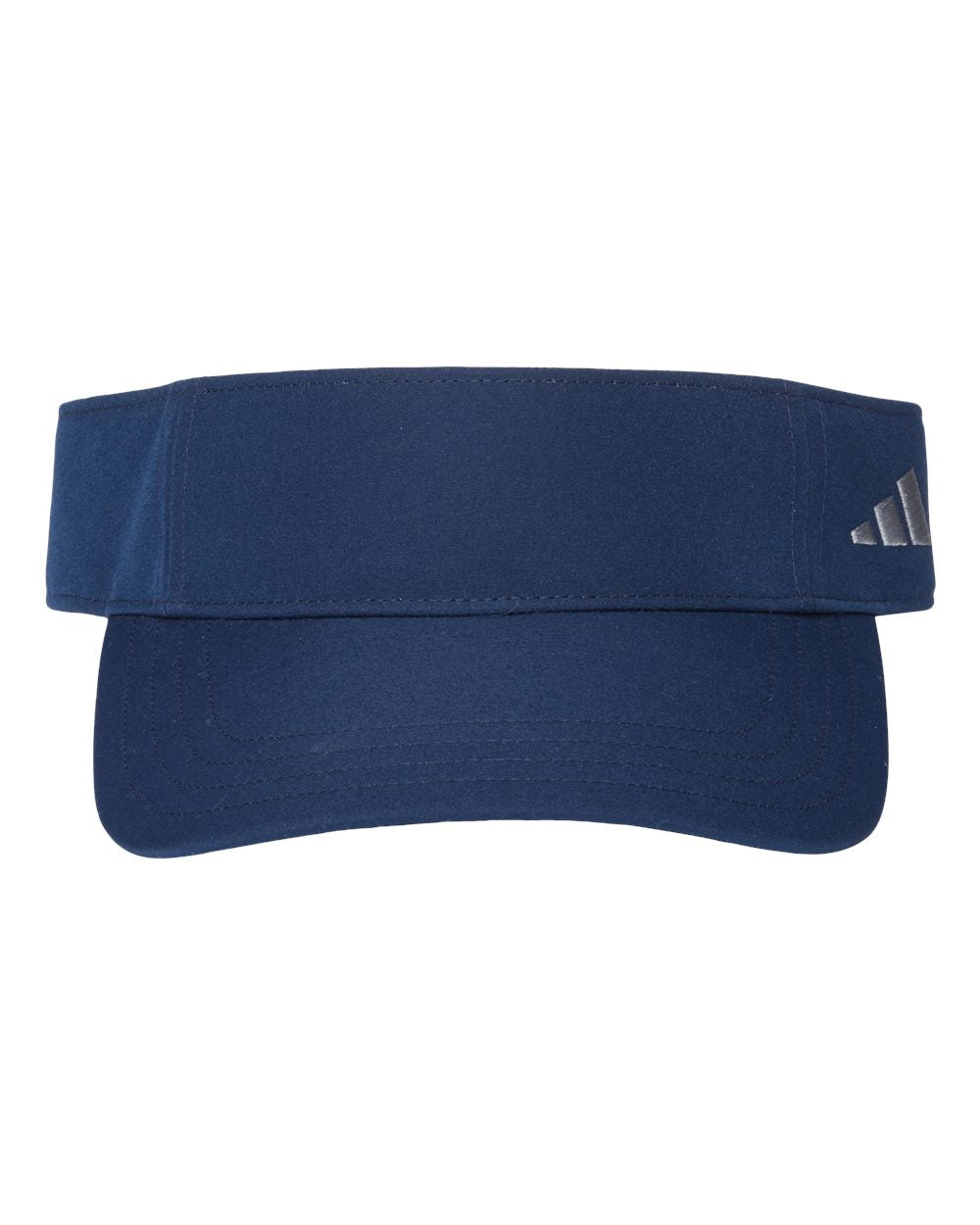 Sustainable Performance Visor - Front - B10695650 - Collegiate Navy