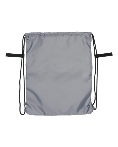 Sustainable Gym Sack - Back - B11195590 - Grey Three