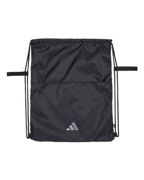 Sustainable Gym Sack - Front - B11195500 - Black