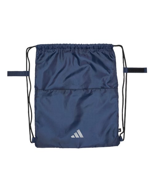 Sustainable Gym Sack - Front - B11195650 - Collegiate Navy