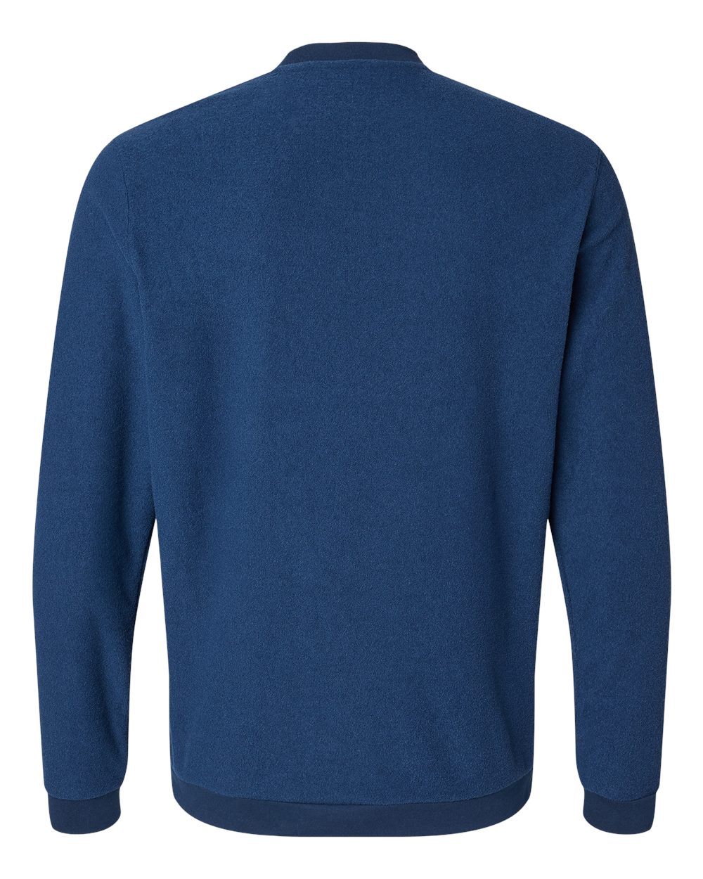 Men's Crewneck Sweatshirt - Back - B08753652 - Collegiate Navy