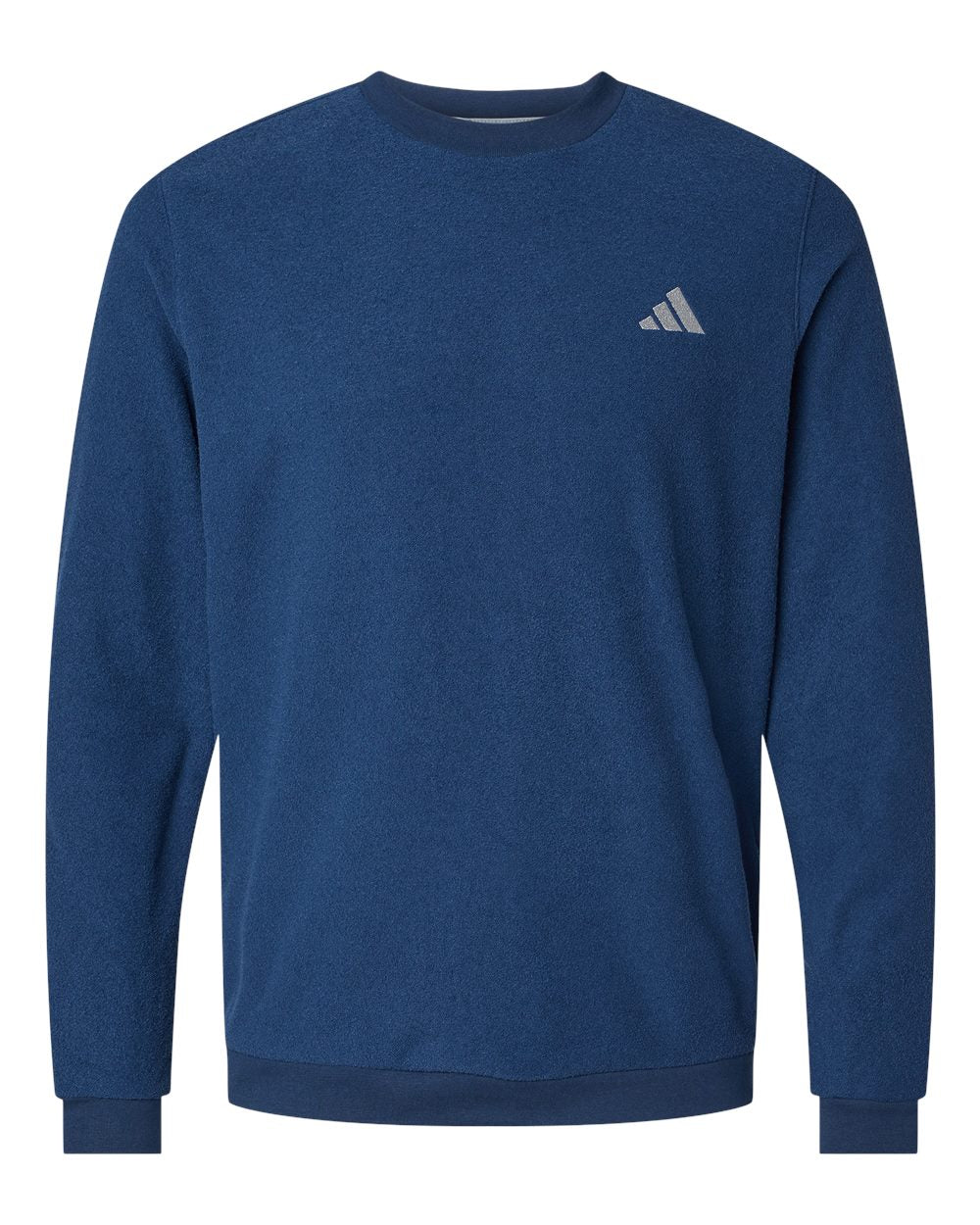 Men's Crewneck Sweatshirt - Front - B08753652 - Collegiate Navy