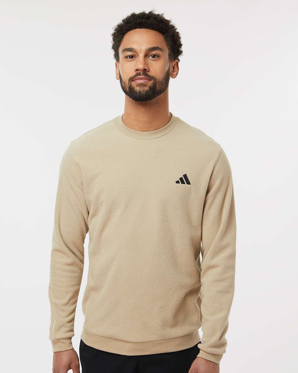 Men's Crewneck Sweatshirt - OnModelFront - B08753542 - Hemp